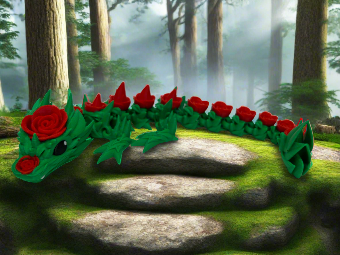 Articulated Flower Dragon