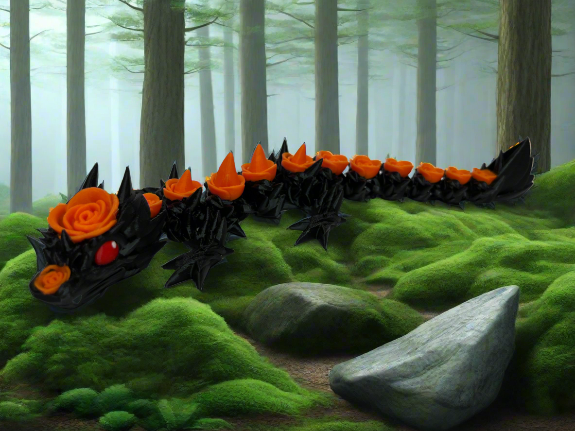 Articulated Flower Dragon