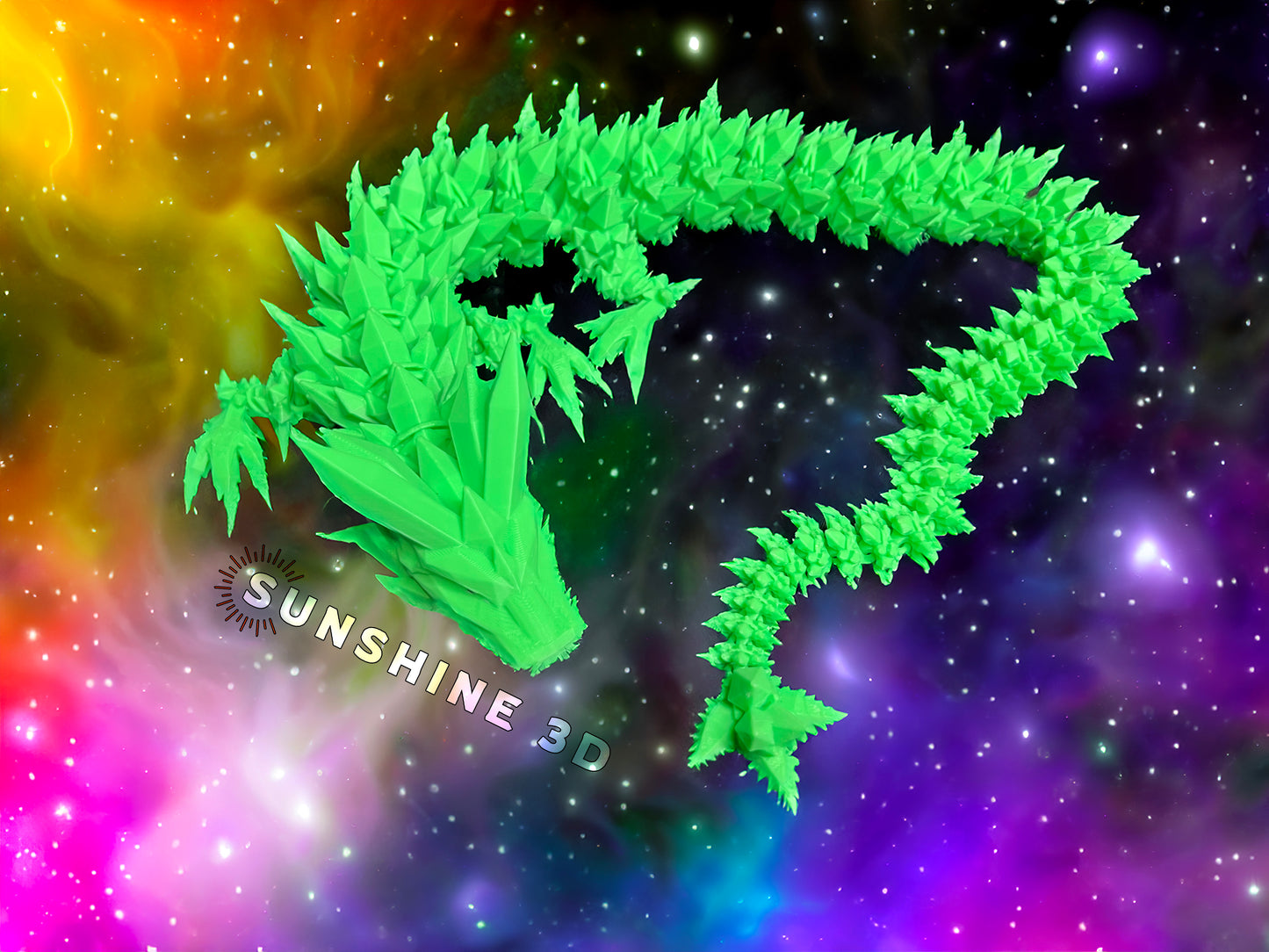 Large Crystal Dragon