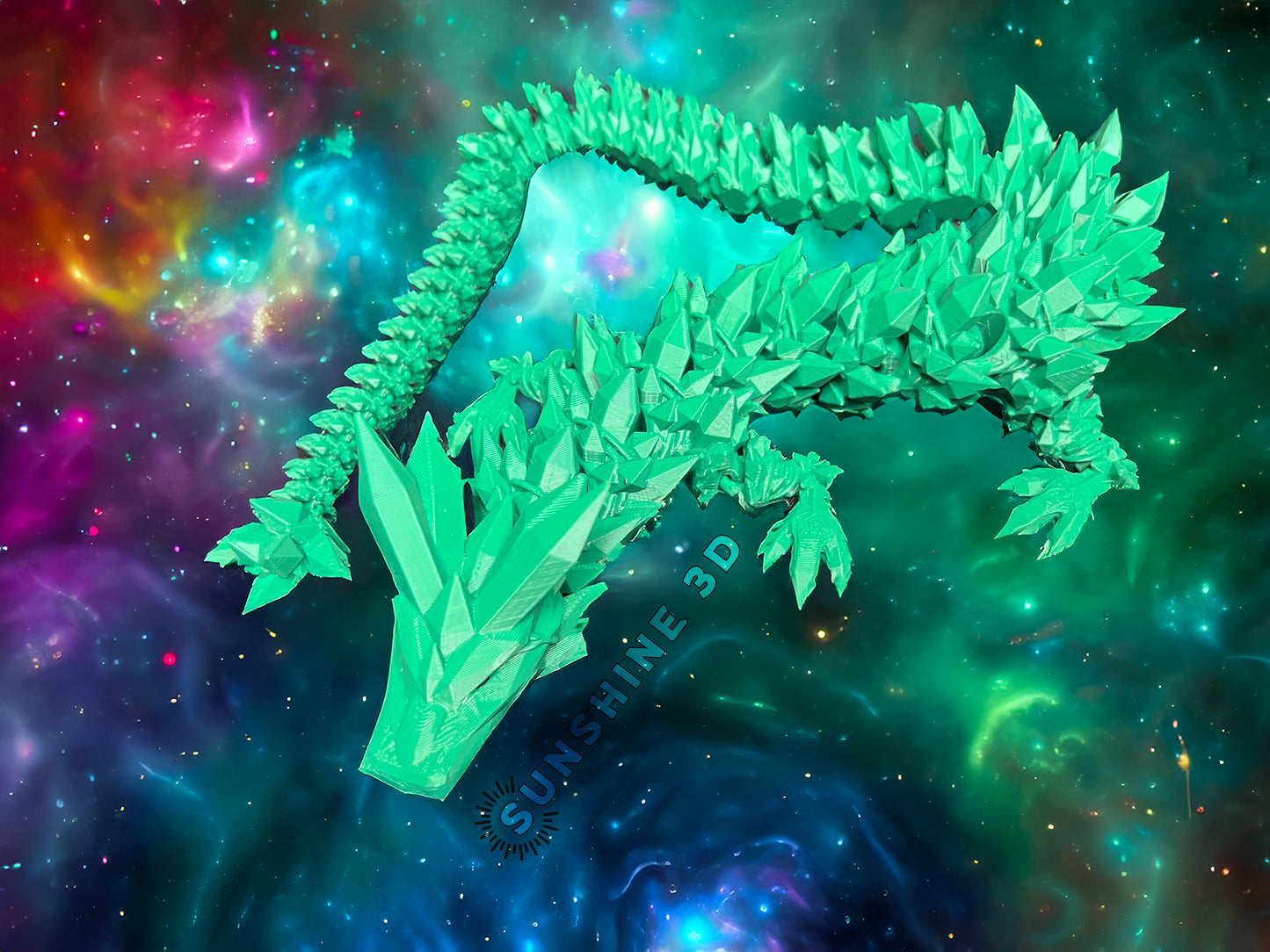 Large Crystal Dragon