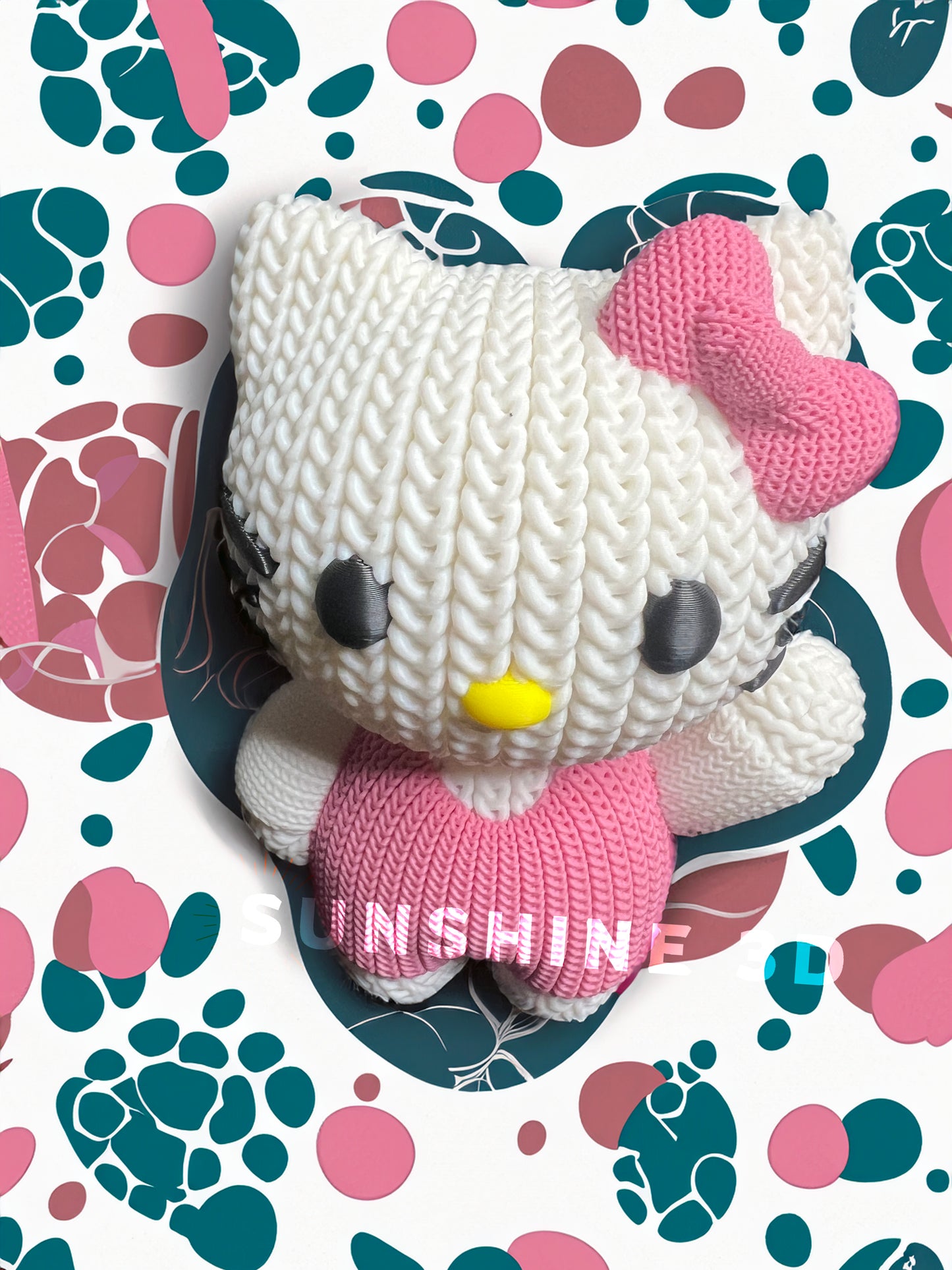 "Crochet" Hello Kitty Figurine