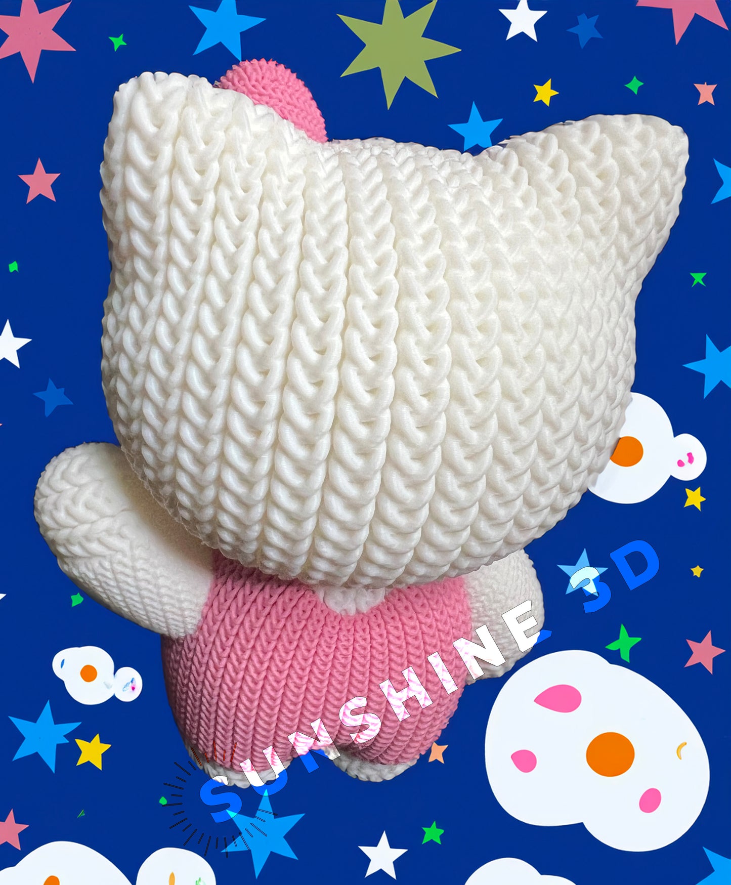 "Crochet" Hello Kitty Figurine