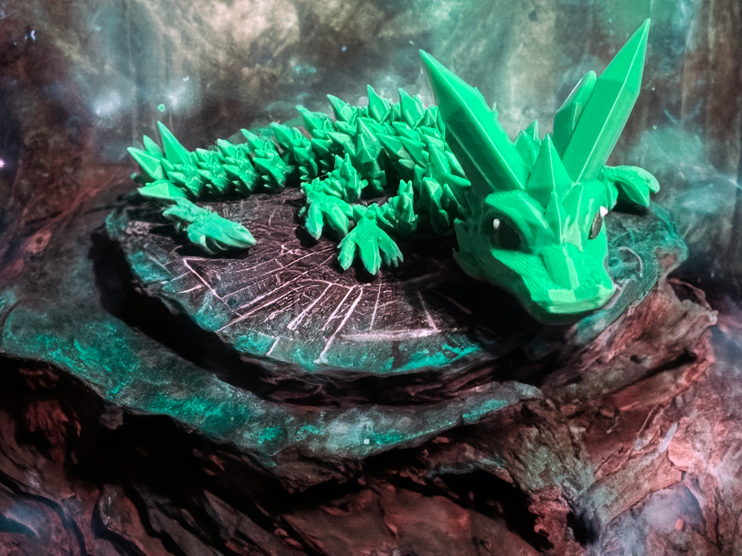 Baby Crystal Dragon - Articulating Desk Toy