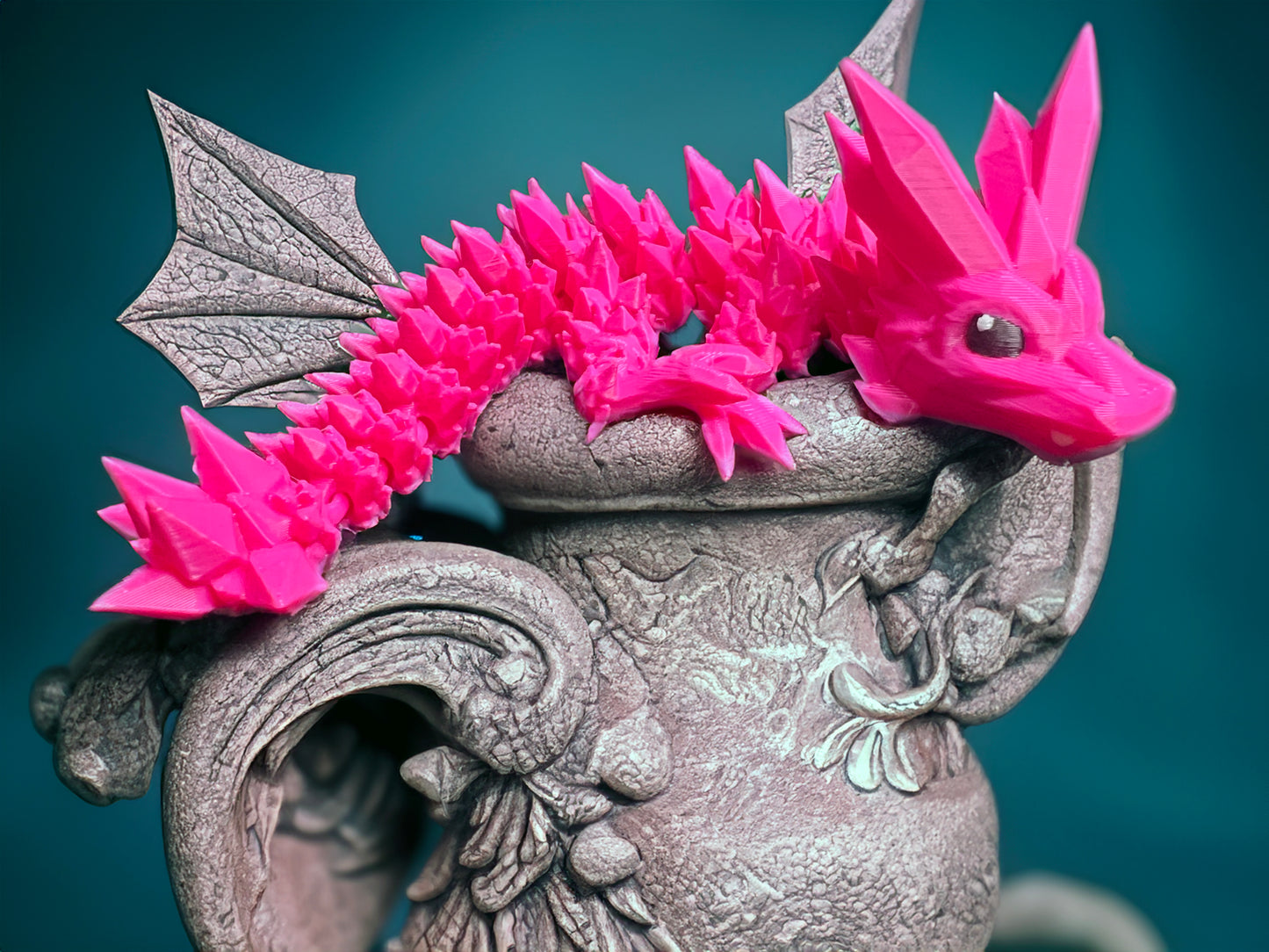 Baby Crystal Dragon - Articulating Desk Toy