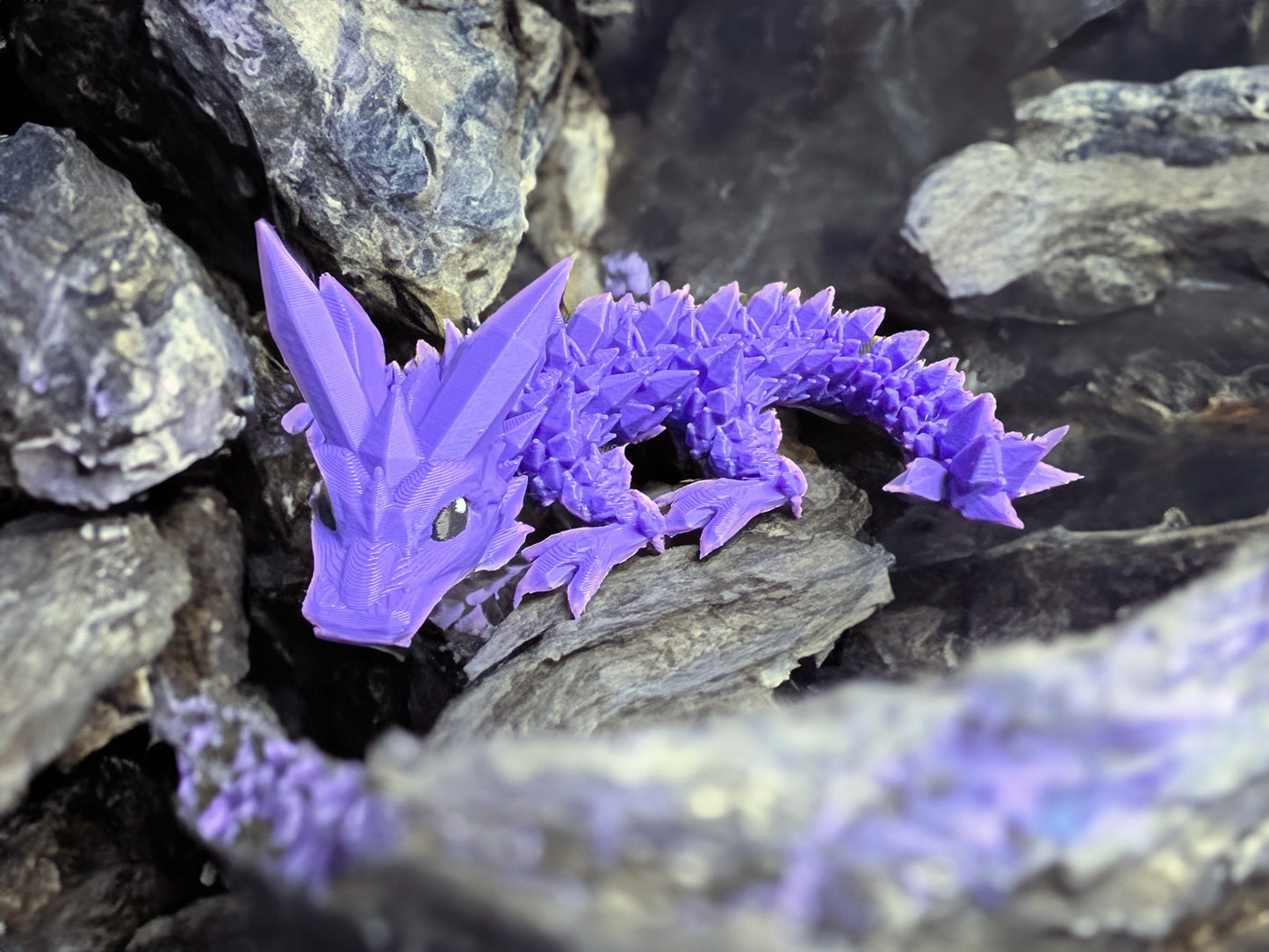 Baby Crystal Dragon - Articulating Desk Toy