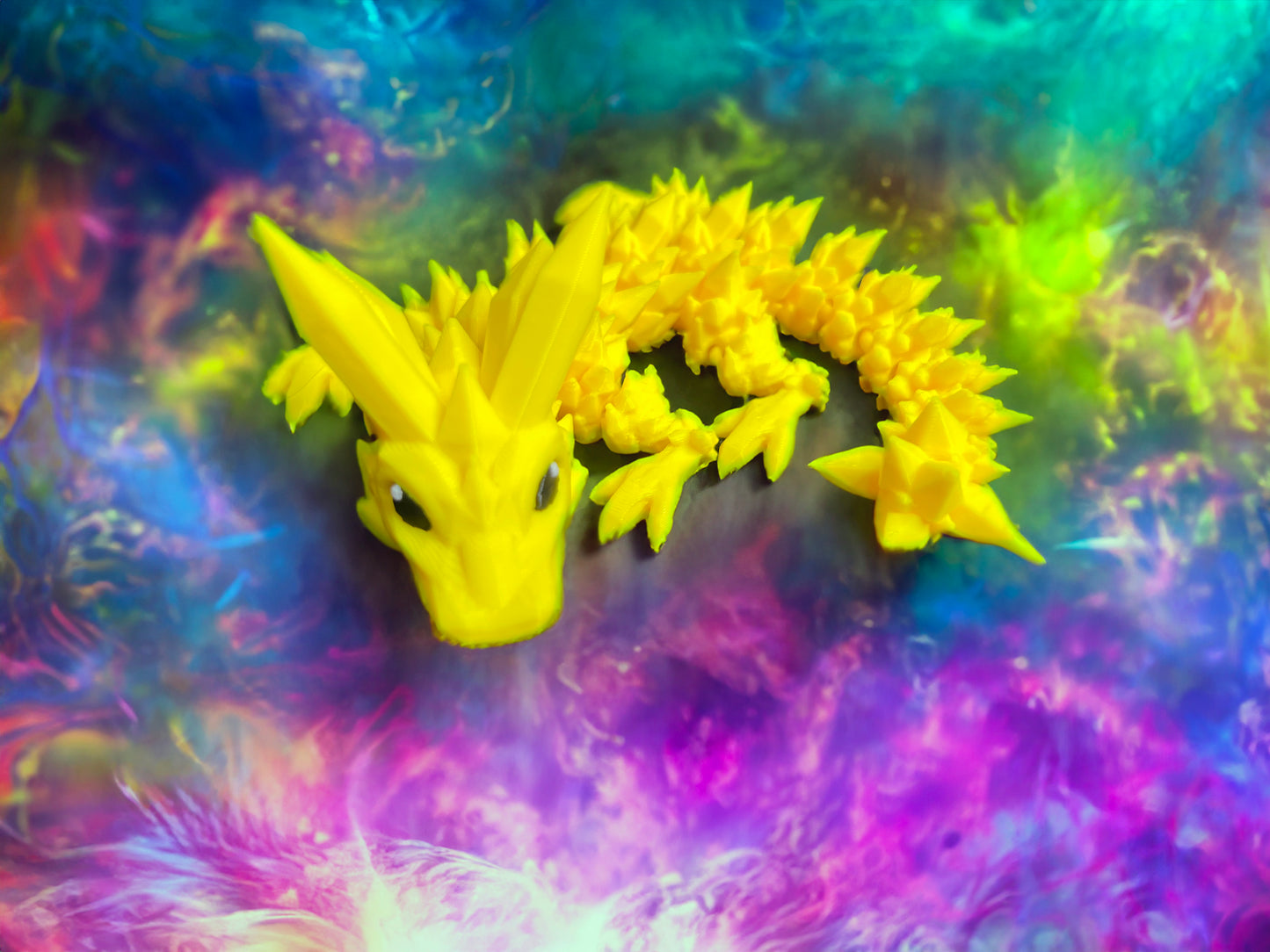 Baby Crystal Dragon - Articulating Desk Toy