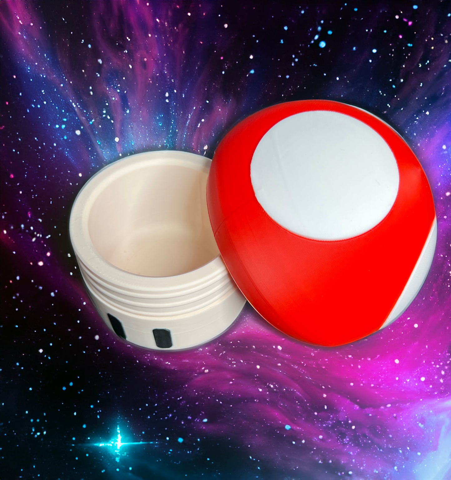 Power Up Mushroom Container