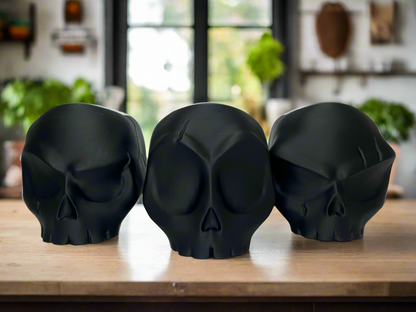 Skull Vase Collection (Set of 3)