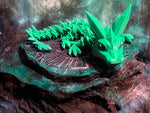 Baby Crystal Dragon - Articulating Desk Toy