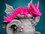 Baby Crystal Dragon - Articulating Desk Toy