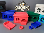 Mix-and-Match Mini House for Mini Friend Figures