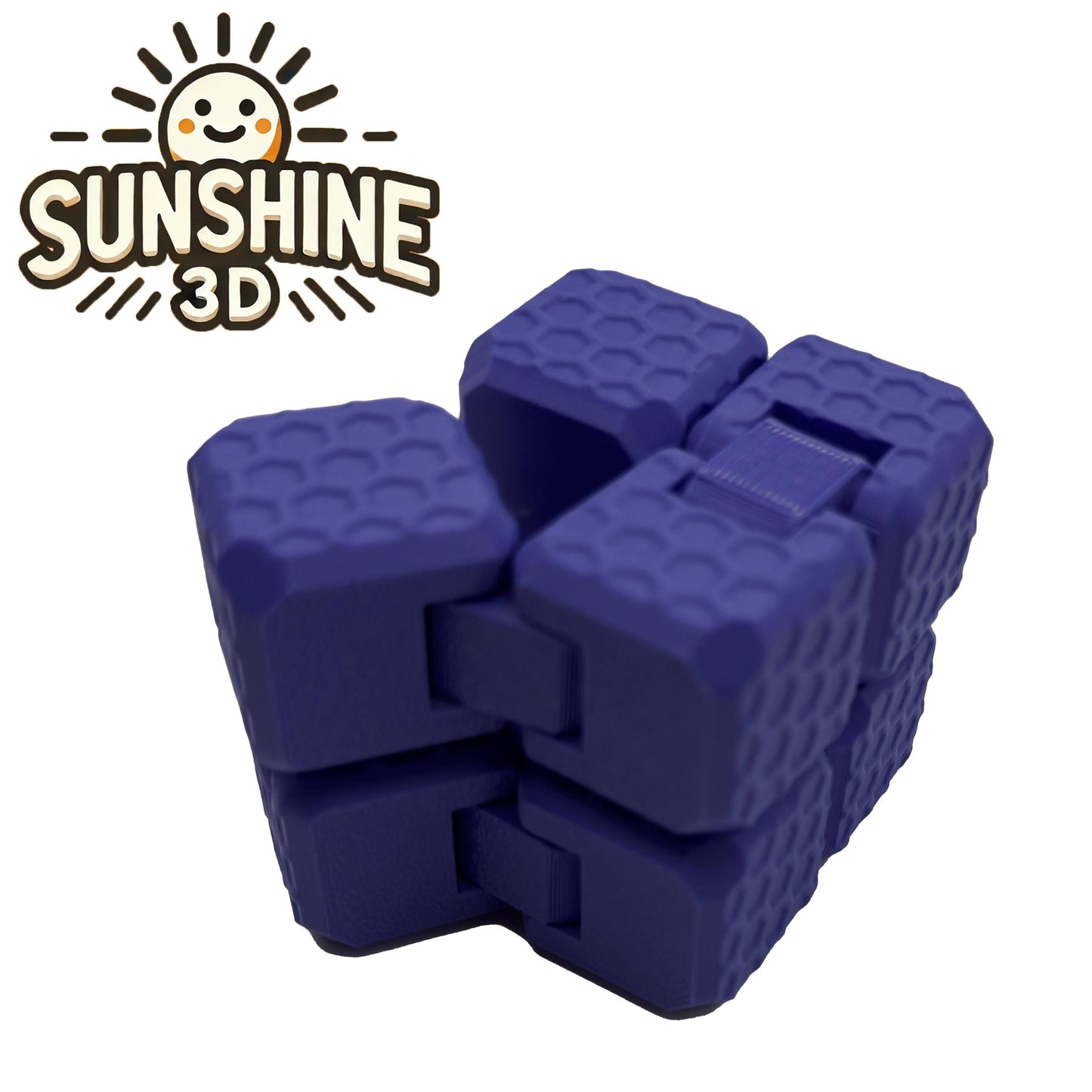 Endless Fidget Cube – Infinite Folding Stress Relief Toy