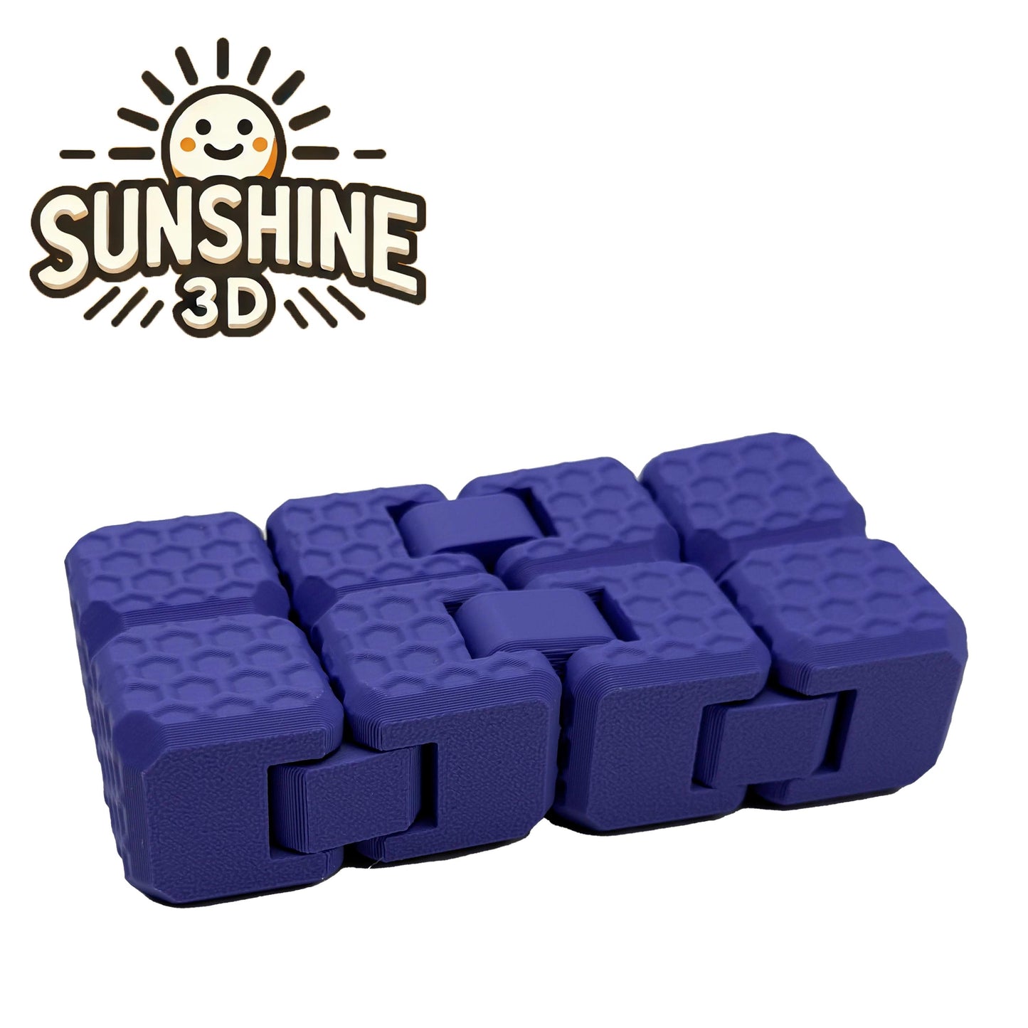 Endless Fidget Cube – Infinite Folding Stress Relief Toy