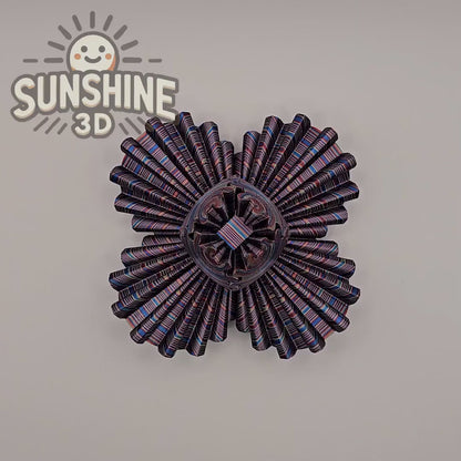 3D Gear Fidget Toy, Transformable Stress Relief, PLA